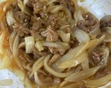レンジで簡単！生姜焼き 冷やしうどん作り方6写真