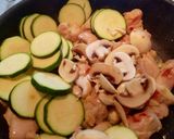鶏肉とズッキーニの簡単チーズ焼き作り方5写真
