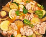 トマトそのまま、優しい味の夏野菜の煮込み作り方5写真