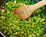 甘長と釜あげしらすのゴマ油炒め作り方5写真
