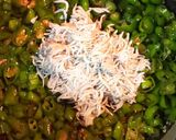 甘長と釜あげしらすのゴマ油炒め作り方7写真
