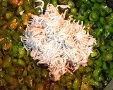 甘長と釜あげしらすのゴマ油炒め作り方7写真