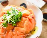 速攻♬サーモンの洋風ちらし寿司（丼）作り方5写真