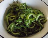 ゴーヤのきんぴら作り方1写真