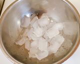 冷凍ホタテ解凍で♪ほたて貝柱のゴマ漬け丼作り方1写真