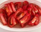 簡単！夏に食べたいトマトの酢の物作り方1写真