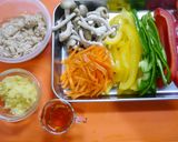 簡単！夏野菜とツナの生姜だし炒め作り方2写真