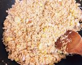玄米ご飯でちりめんじゃこ炒飯作り方3写真