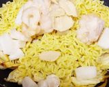 シーフードミックスを使った簡単塩焼きそば作り方6写真