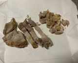 焼いてから切る!親子丼作り方3写真
