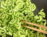 ゴーヤとちりめんの佃煮作り方1写真