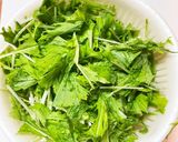 簡単デリ風！サバ缶と水菜のサラダ作り方1写真