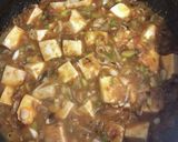 サバ味噌麻婆豆腐作り方5写真