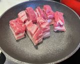 我が家のスペシャリテ★豚バラマスタード煮作り方1写真