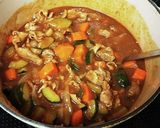夏野菜の豚肉カレー作り方5写真