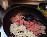 夏野菜とミンチのオイスター炒め作り方3写真