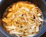 椎茸と舞茸のかき玉スタミナスープ作り方3写真