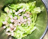 お手軽 レタスサラダ作り方4写真
