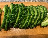 【簡単作り置き】ゴーヤと梅干しの和え物作り方1写真