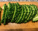 【簡単作り置き】ゴーヤと梅干しの和え物作り方1写真