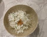 秘伝の？はちみつ梅入りおにぎり作り方3写真