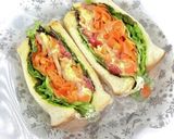 人気の人参しりしりのホットサンドイッチ作り方7写真