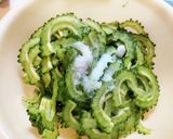 夏の疲れに　ゴーヤの酢の物作り方2写真