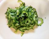 夏の疲れに　ゴーヤの酢の物作り方4写真