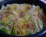 白菜の旨味蒸し鍋　作り方4写真