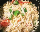 カレー焼きそば☆夏野菜使用作り方3写真