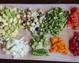 季節野菜のミックスグリル作り方1写真