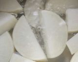 手羽元と大根としらたきのポン酢煮作り方1写真