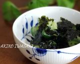 綺麗になれちゃう『胡瓜の韓国海苔和え』作り方3写真