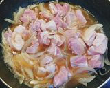 フライパンで簡単☆半熟たまごの親子丼作り方4写真