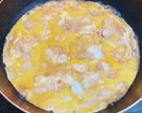 フライパンで簡単☆半熟たまごの親子丼作り方6写真