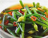 花ニラの麺つゆ浸し♪作り方3写真