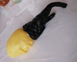 ヘラクレスオオカブトのキャラ弁！お弁当作り方8写真
