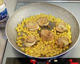 蒸しホタテでバター醤油煮!(^^)!作り方1写真