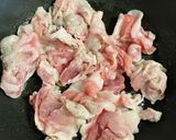豚肉とトマトの簡単アボカド丼作り方2写真