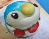 ポッチャマのパンでハムエッグバーガー作り方25写真