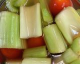 余った夏野菜で即席甘酢漬作り方2写真