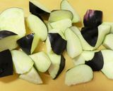 夏！豚こま切れ肉·なす·ゴーヤの味噌炒め作り方2写真