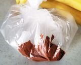 無駄なし簡単チョコバナナ おやつに^ω^作り方5写真