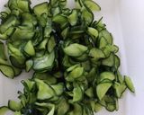 きゅうりの浅漬け　白だし味作り方3写真