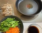 簡単美味しい！ピーマンと舞茸のきんぴら作り方3写真