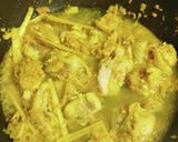 鶏レモングラス炒めឆាគ្រឿង作り方5写真