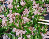 簡単！美味！豚ひき肉とピーマンの味噌炒め作り方3写真