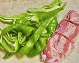 焼肉のタレで茄子と万願寺唐辛子の炒め煮作り方2写真