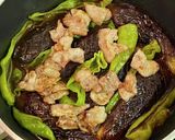 焼肉のタレで茄子と万願寺唐辛子の炒め煮作り方7写真