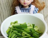 リカちゃん♡納豆ニラきゅうさっぱり和え*作り方2写真
